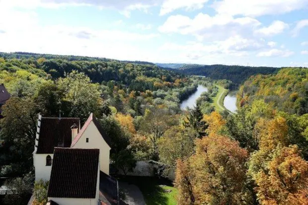 Burg Grünwald Turm Aussicht Burg Grünwald Turm