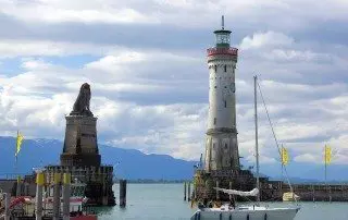 Bodensee Insel Lindau Schiff
