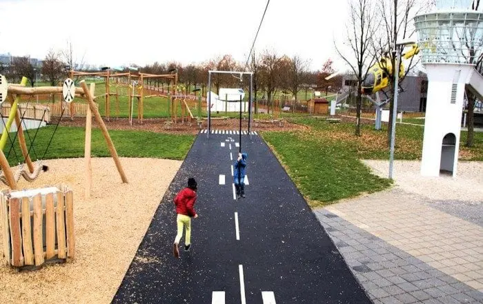 Flughafen München Besucherpark Spielplatz