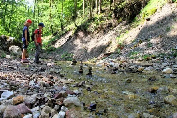 Rehbachklamm Stoamandl Steinmänchen Ellmau