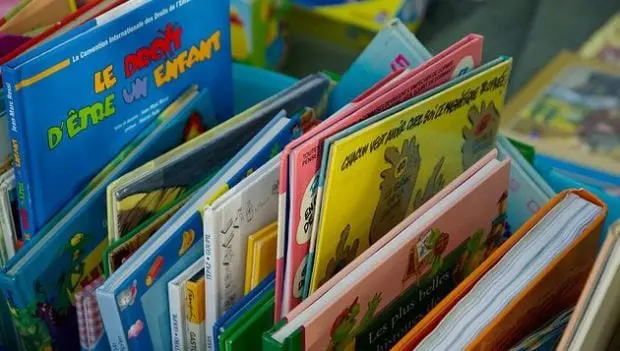 buecherbox auf dem Flohmarkt