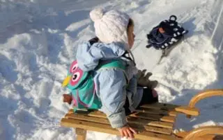 Affenzahn in den Kindergarten Rucksack
