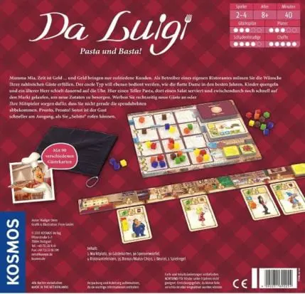 da Luigi Inhalt Familienspiel Kosmos da Luigi
