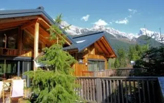 Terrasse Chalet Luxus