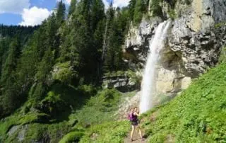 Wasserfall 60 Meter hoch