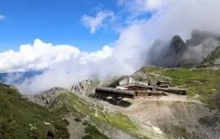 Karwendelbahn Riesenfernrohr