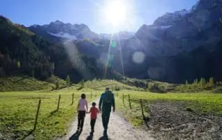 Panoramaweg am Ahornboden