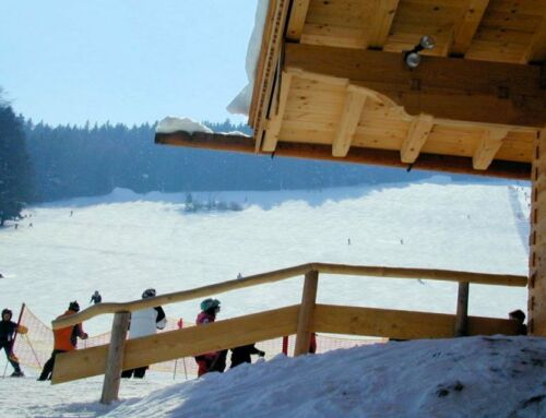 Skigebiet Oedberg in Ostin bei Gmund