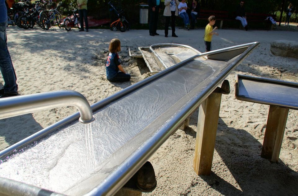 Ostpark Wasserspielplatz