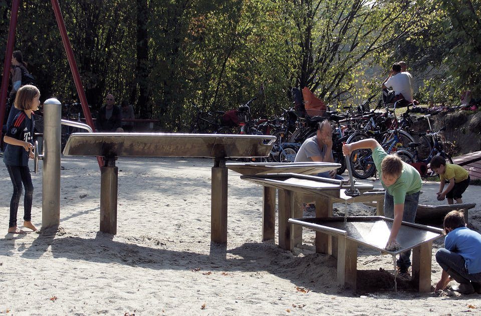 Ostpark Wasserspielplatz Wasserspielplatz im Ostpark