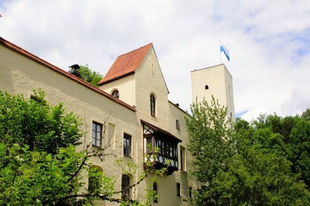 Aussenansicht Burg Grünwald