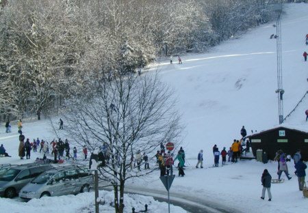 Skilift in Ebersberg am Sportpark
