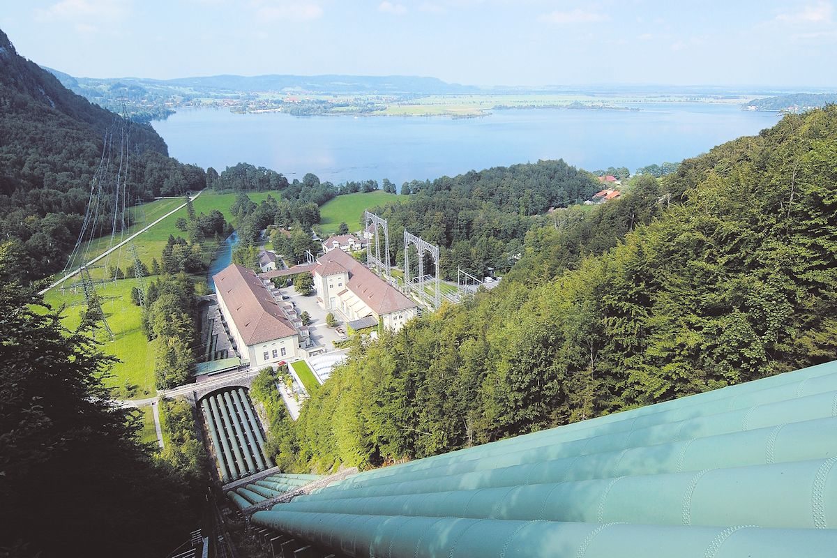 Walchensee Wasserkraftwerk