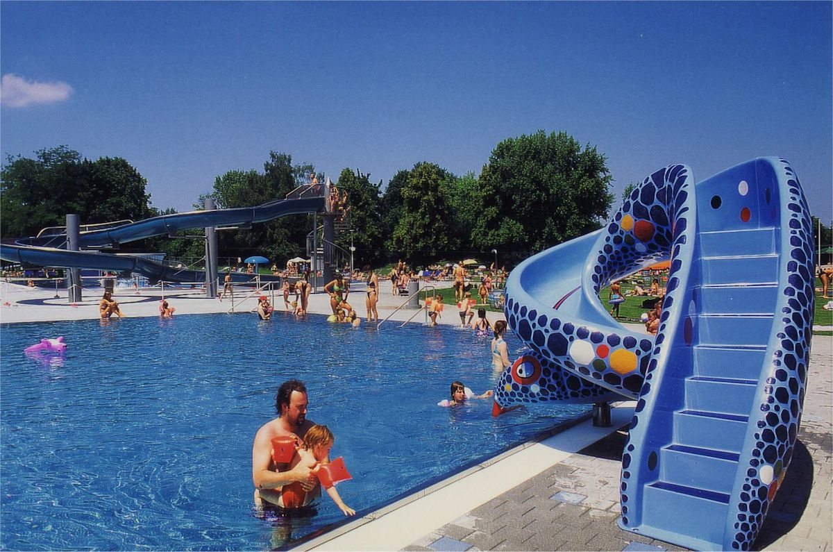 Ungererbad kinderrutsche