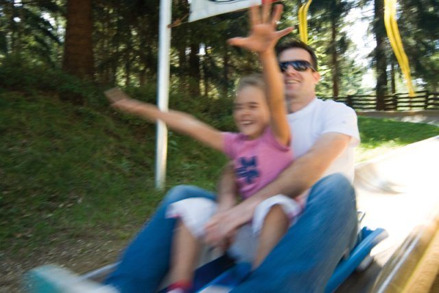 Sommerrodelbahn am Silberberg in Bodenmais