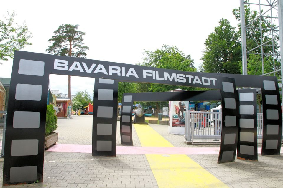 Bavaria Filmstadt Eingang