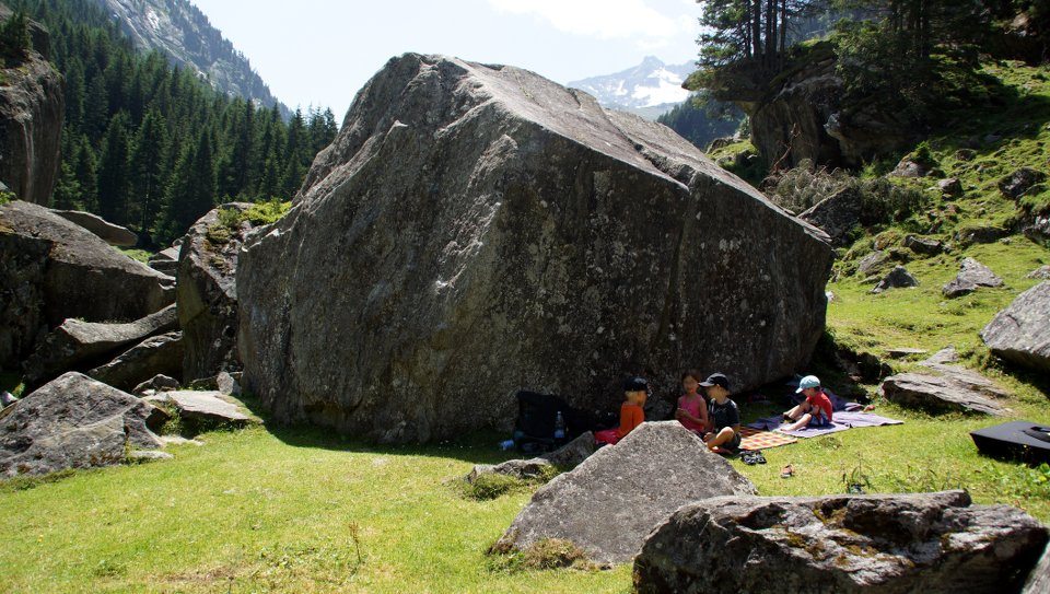 Zillergrund Bouldern Familie Zillergrund Bouldern Familie