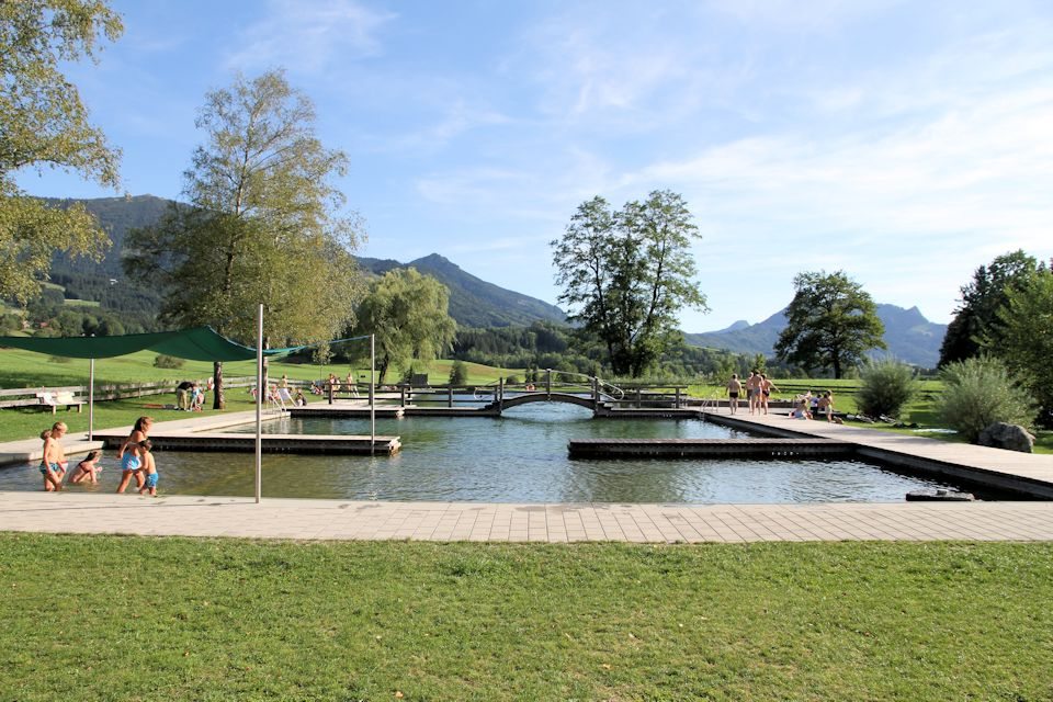 naturbad in den bergen bayern samberg