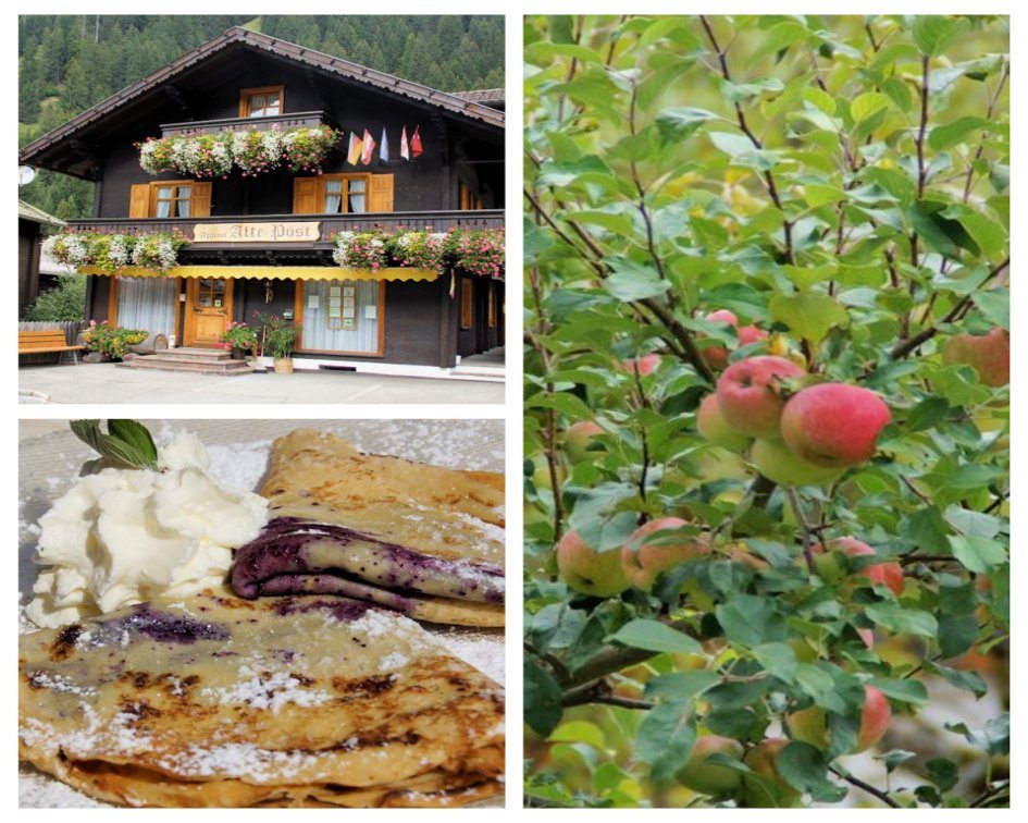 Mateera Montafon Österreich Collage Mateera Montafon Österreich Collage