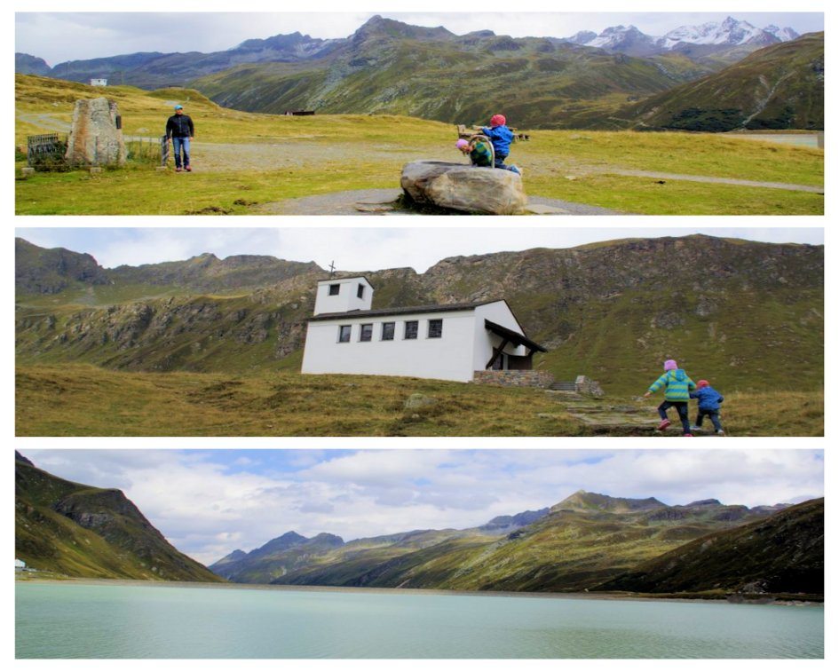 Mateera Silvretta Ausflug Bergwelt Collage Mateera Silvretta Ausflug Bergwelt Collage