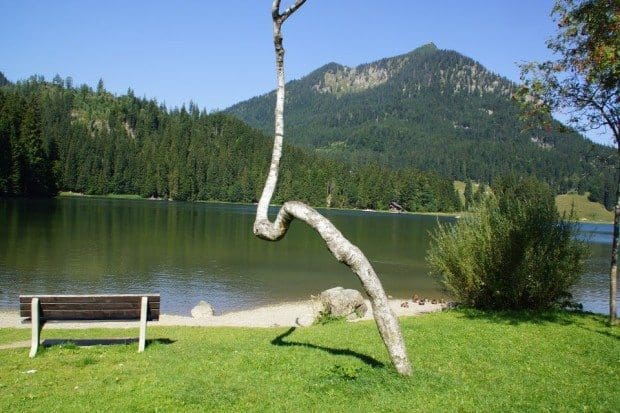 Spitzingsee im sommer