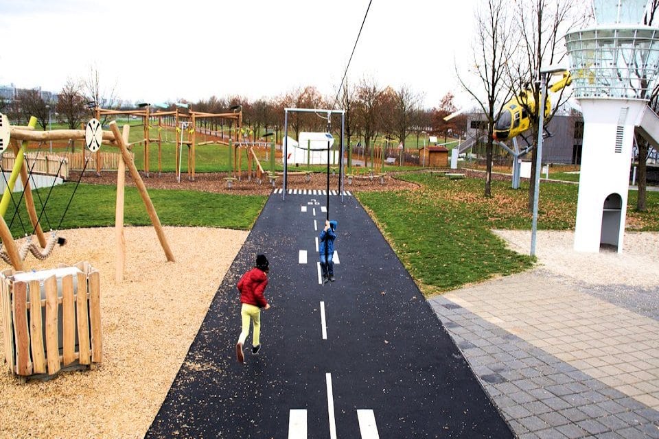 Flughafen München Besucherpark Spielplatz