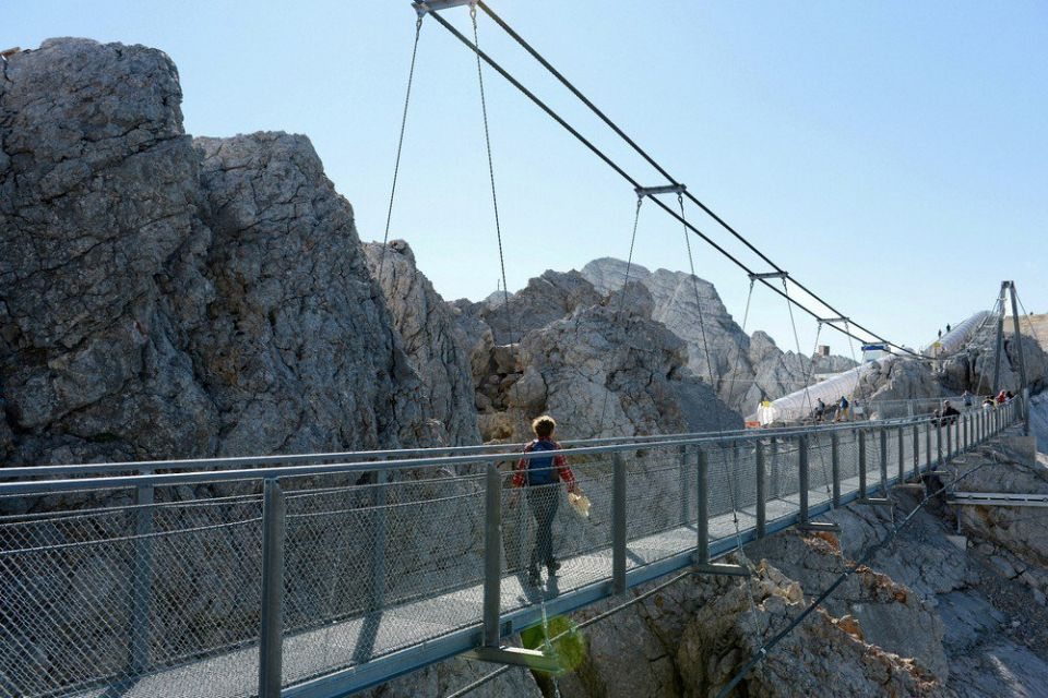 Hängebrücke Dachstein Gletscher