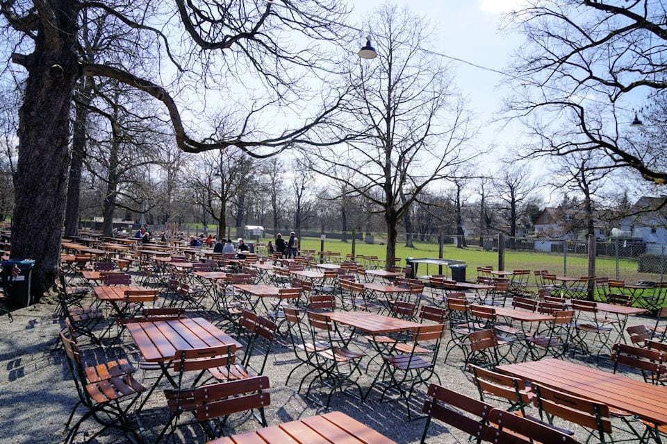 Biergarten München Hirschgarten