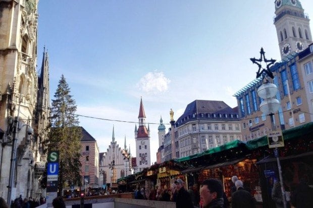 Weihnachtsmarkt Marienplatz