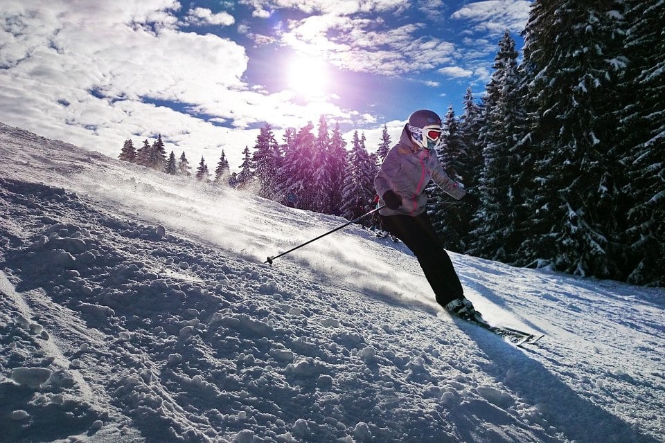 Zahmer Kaiser Winterspecial-pixa Skifahrerin Zahmer Kaiser