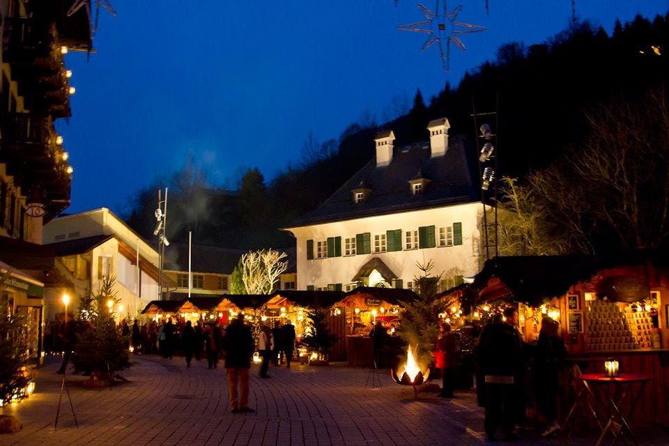 Wolfgangseer Advent Dorf Markt