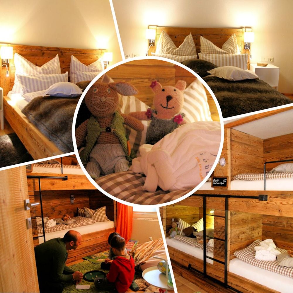 Luxuslodge Schlafzimmer Collage Chalet Schlafzimmer Annaberg