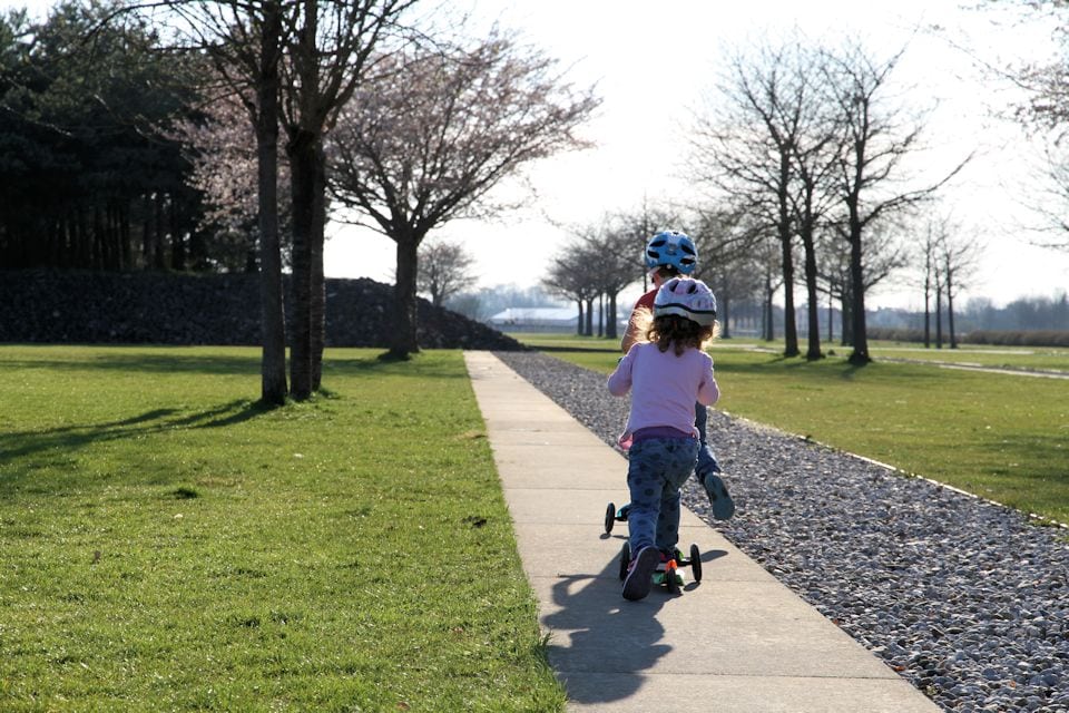 Riemer Park Rollerfahren Kinder