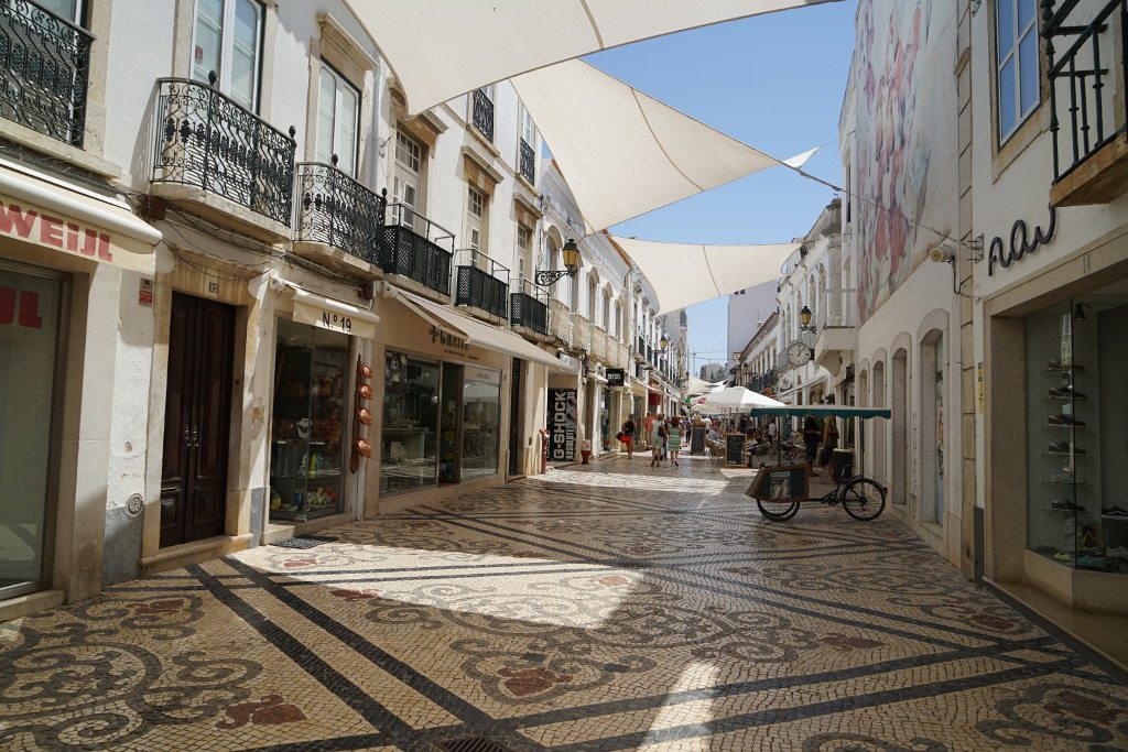 Algarve-faro-einkaufsmeile