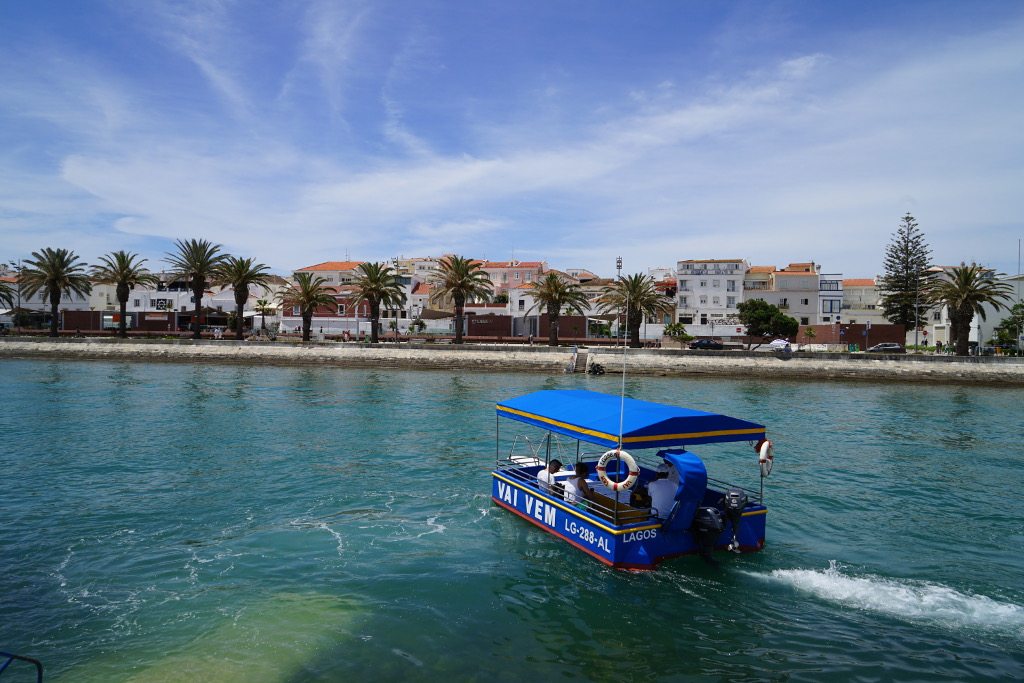 Lagos Algarve Faehre Fähre in Lagos