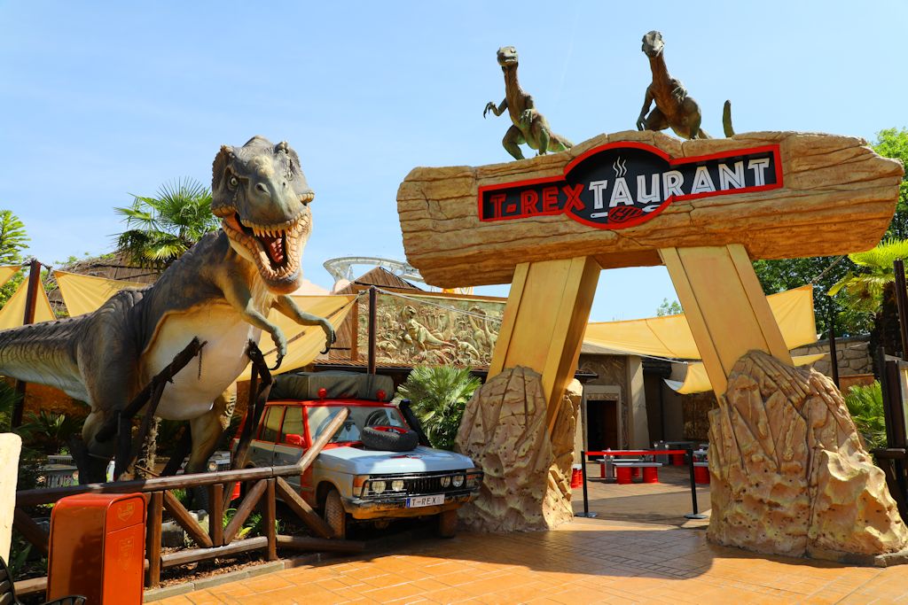 T Rex Gardaland Italien T-Reck