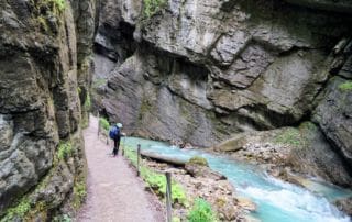 Partnachklamm Wanderung Familie