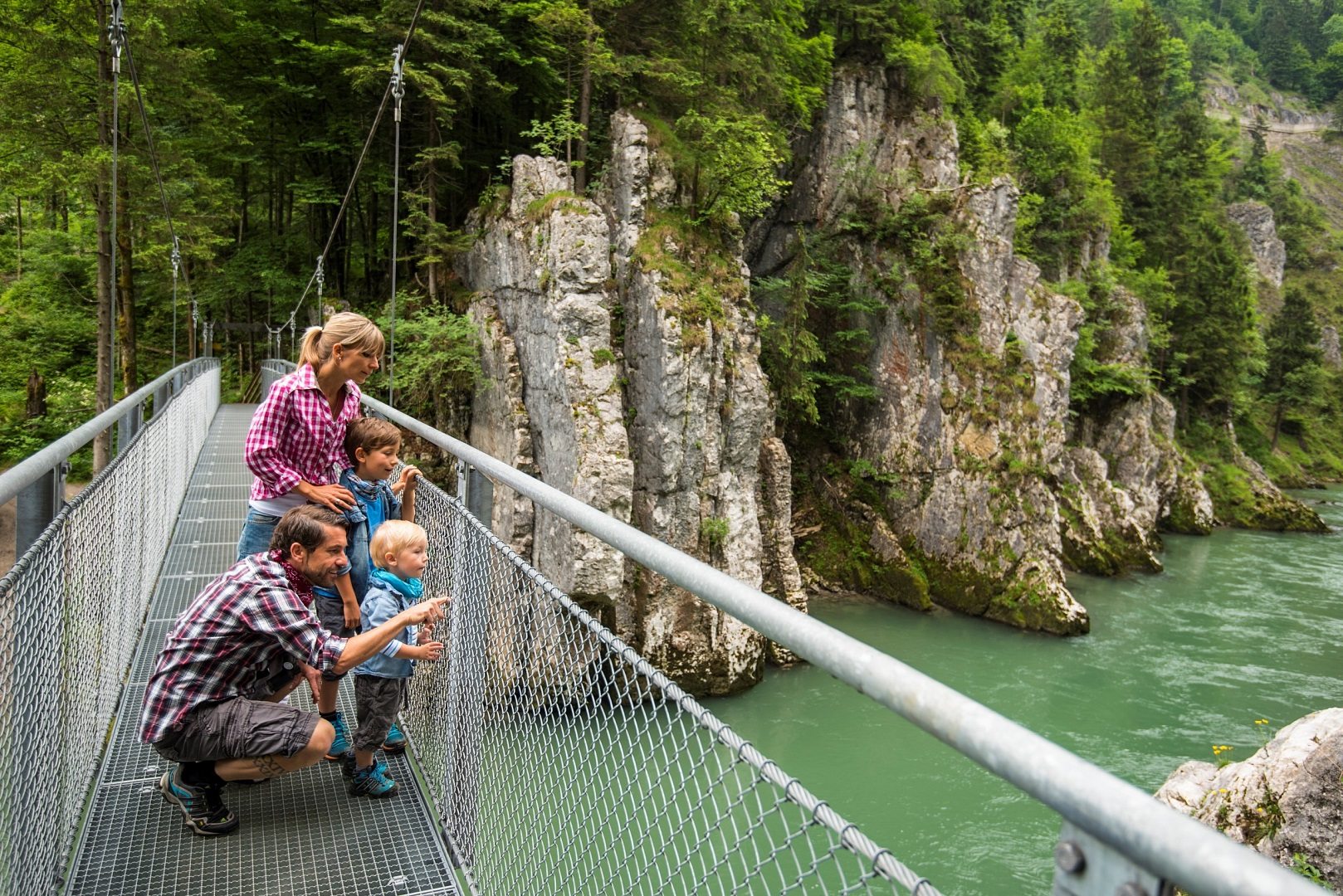 Hängebrücke Schmugglerweg