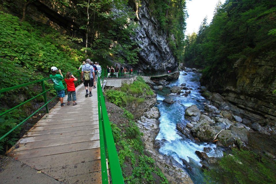 Breitnachklamm Familienausflug Klamm Oberstdorf