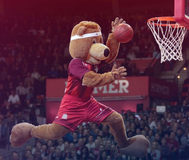 Berni der Bär FC Bayern Basketball