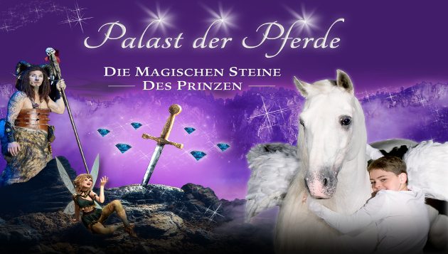 Werbeplakat Palast der Pferde