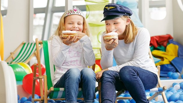 Fasching am Besucherpark Flughafen München