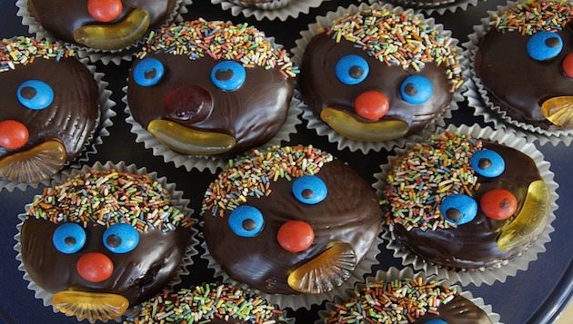 Schokomuffins zu Fasching