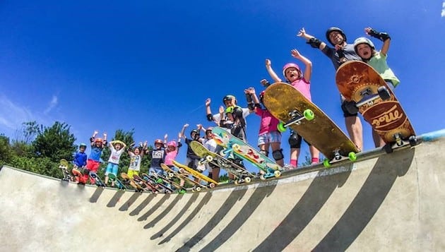 kinder skateboard
