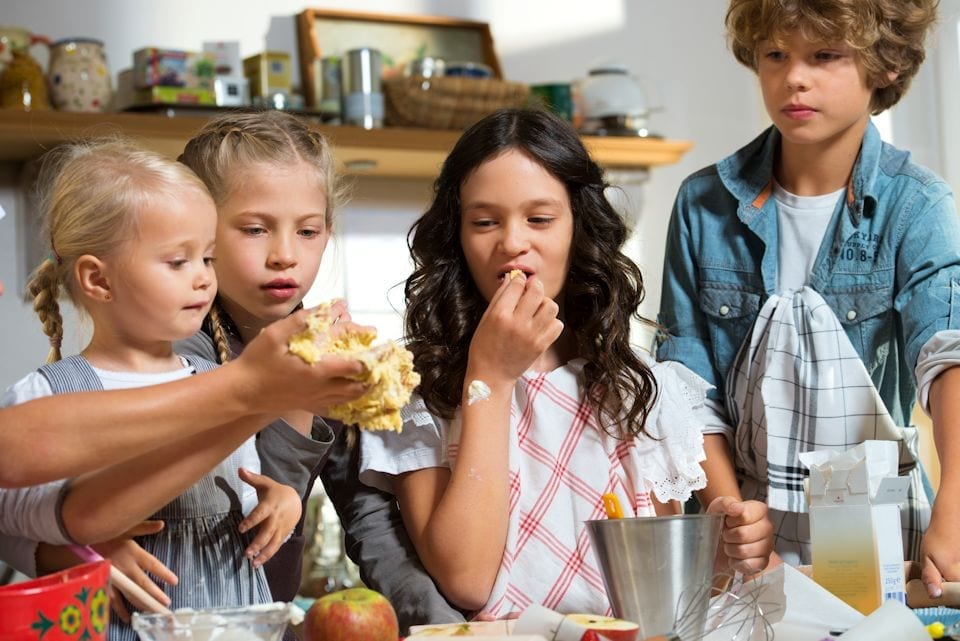 Kinder essen AOK