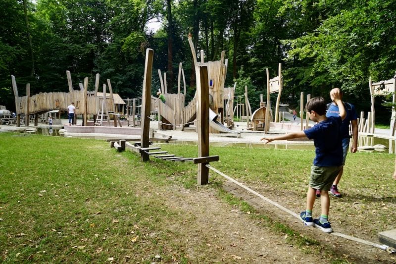 Erding-stadtpark-balancieren