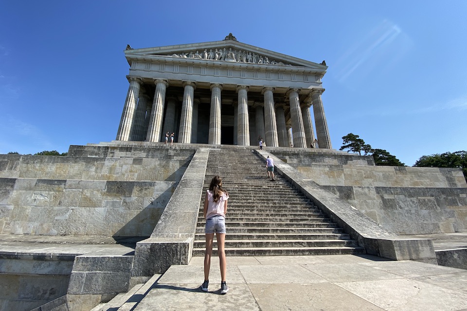 Treppen zur Walhalla