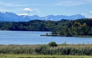 Zugspitzpanorama von den Osterseen