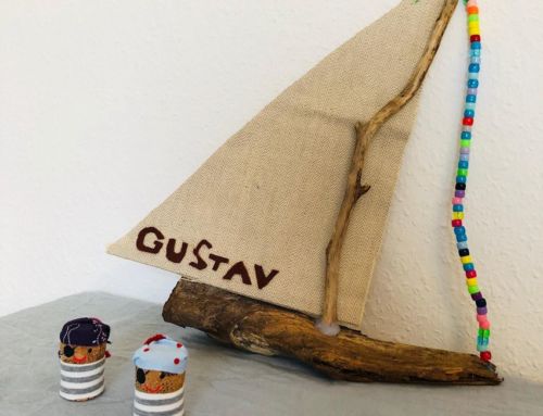 Holz-Segelboot | DIY Mama und Gustav