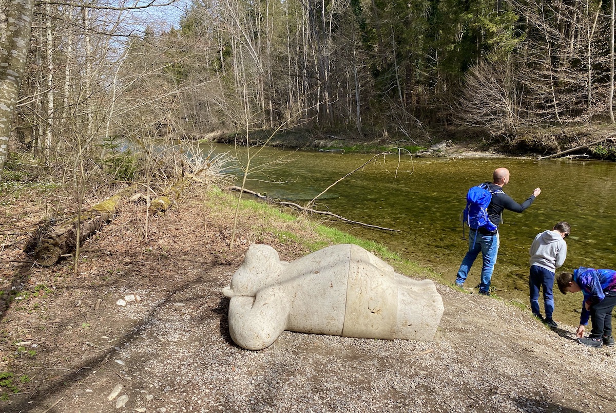 Mangfall-skultpur-baerdenke
